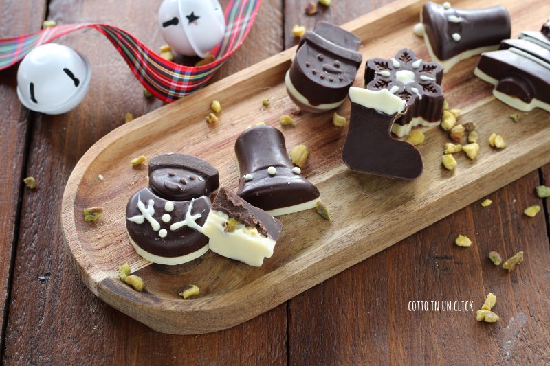 Bombons de Natal simples feitos em casa