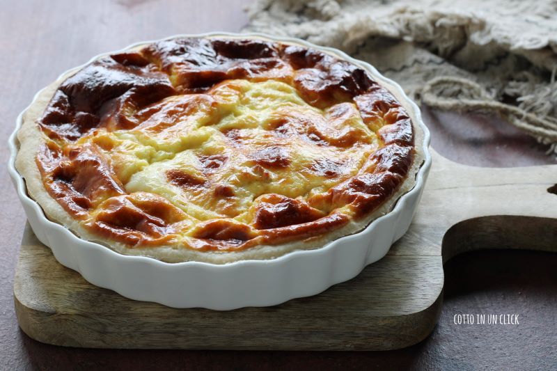 quiche presunto e queijo