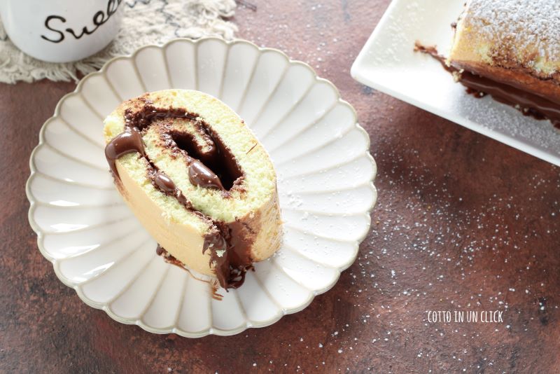 rocambole de chocolate