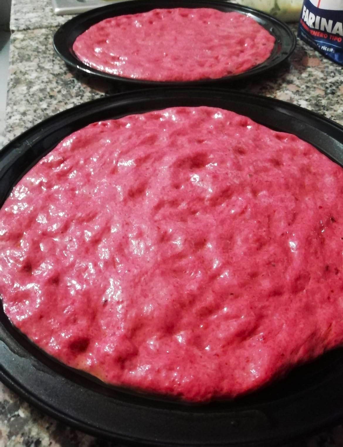 PIZZA DE BETERRABA VERMELHA