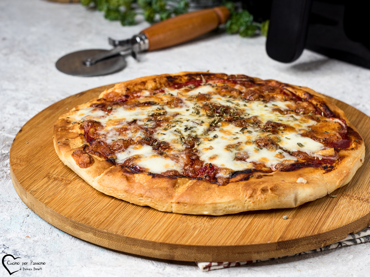 PIZZA NA FRITADEIRA A AR