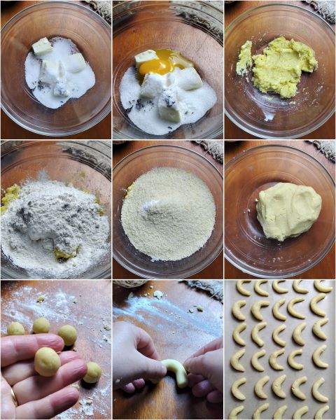 preparação dos vanillekipferl