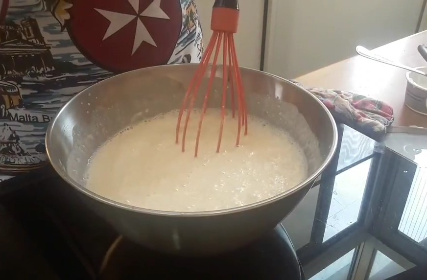 Mousse de manga e laranjas sicilianas