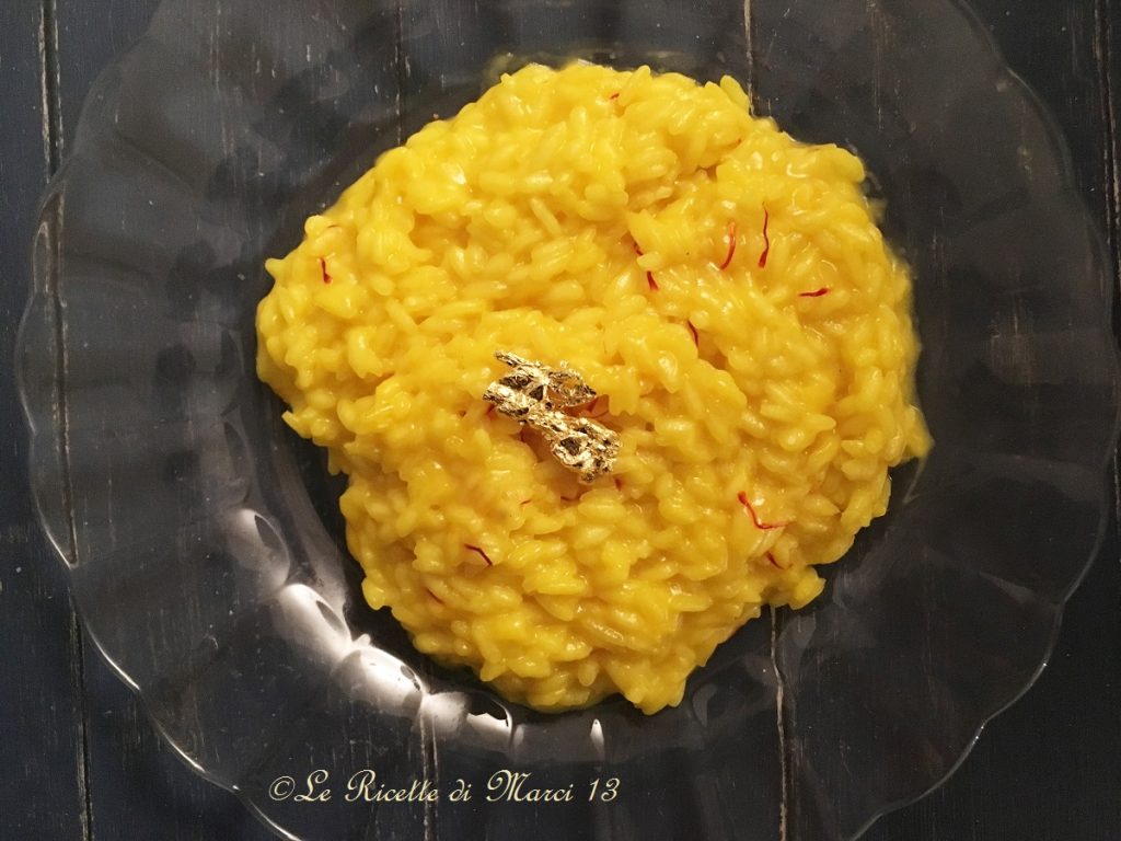 Risoto de Ouro com Açafrão de Gualtiero Marchesi