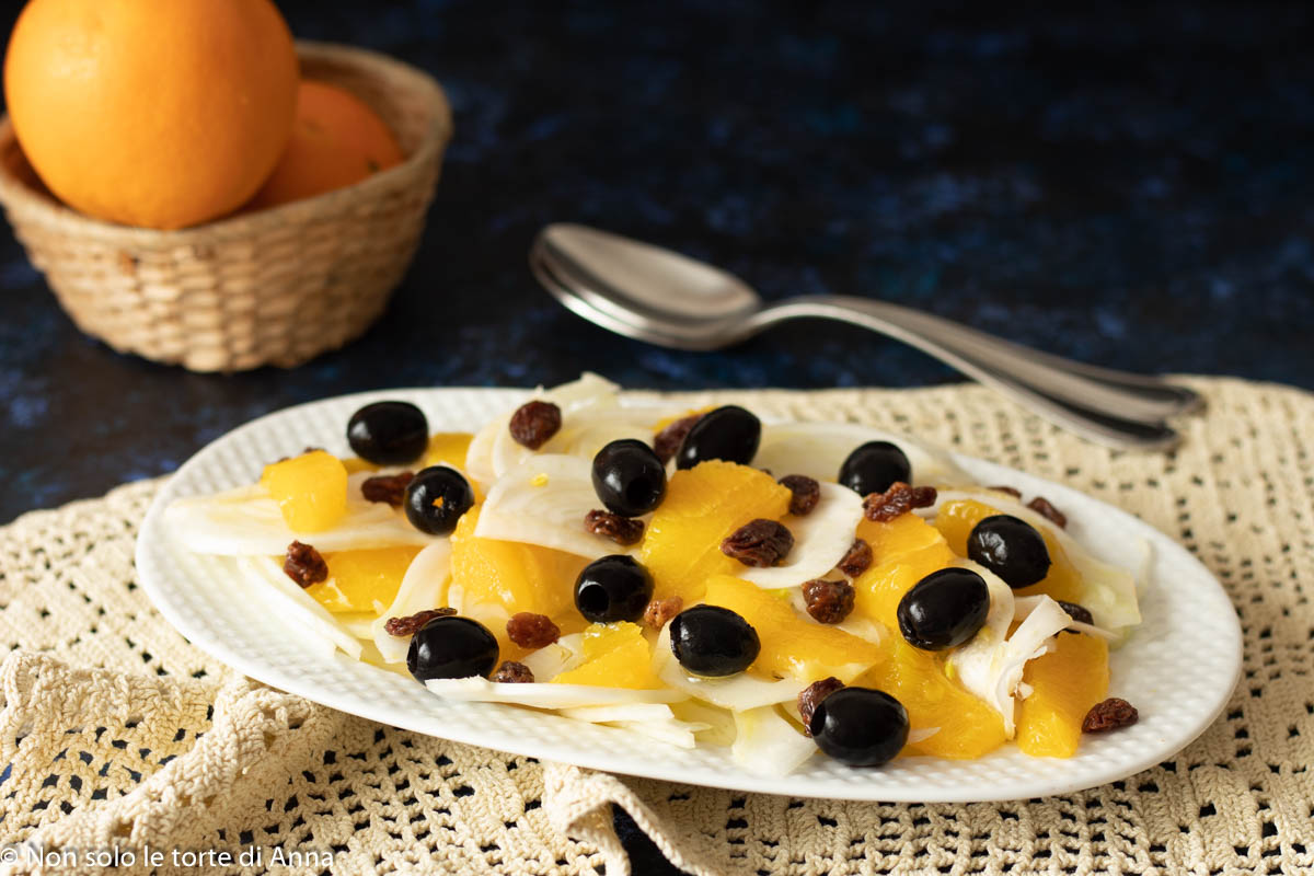 Salada de erva-doce e laranja à siciliana