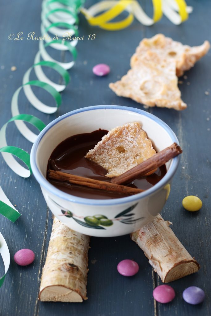 Sanguinaccio e fior di chiacchiere