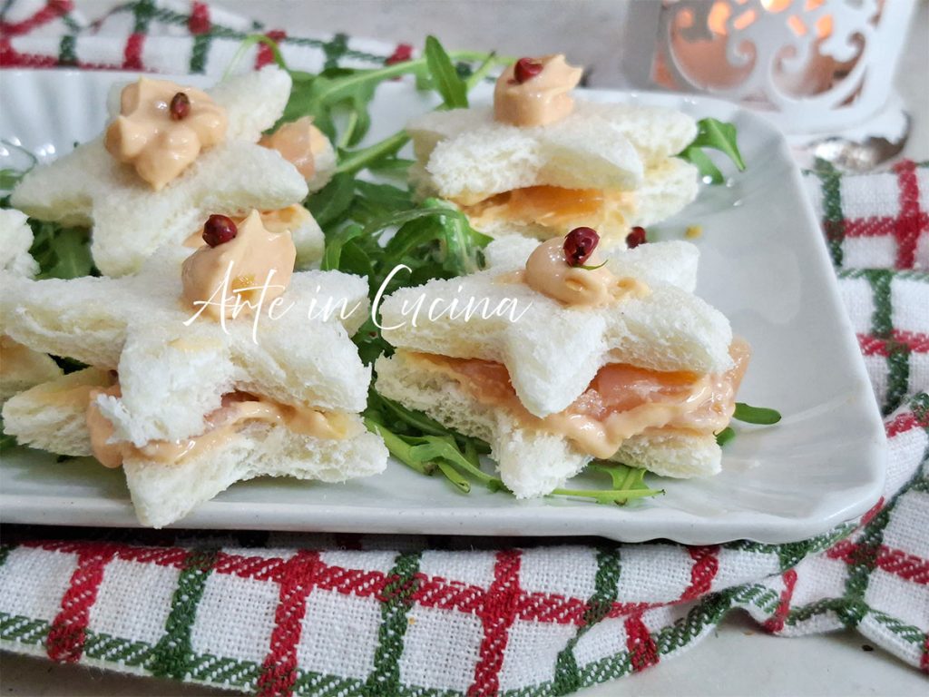 TARTINES FRIAS de SALMÃO