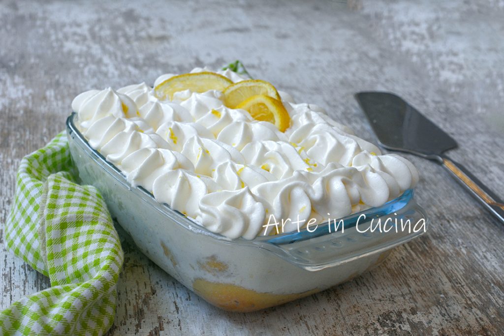 Tiramisù de limão sem ovos