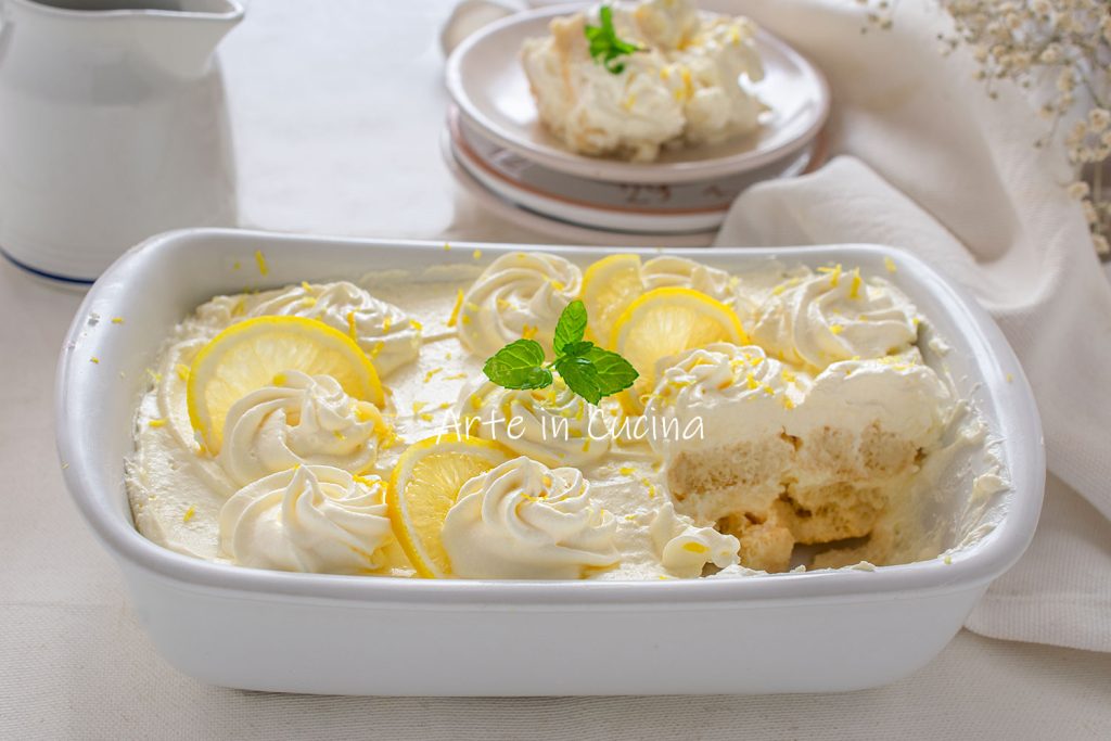 Tiramisù ao limoncello doce de domingo