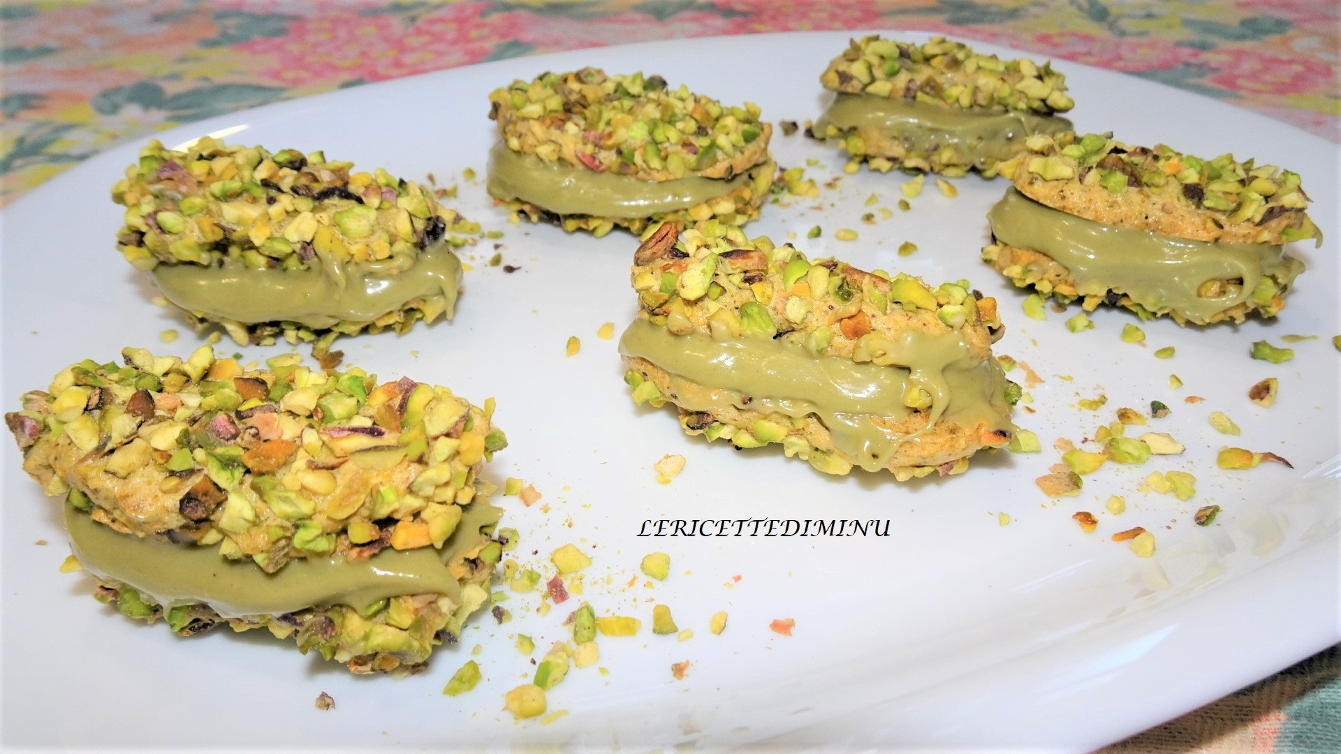 Biscoitos de pistache