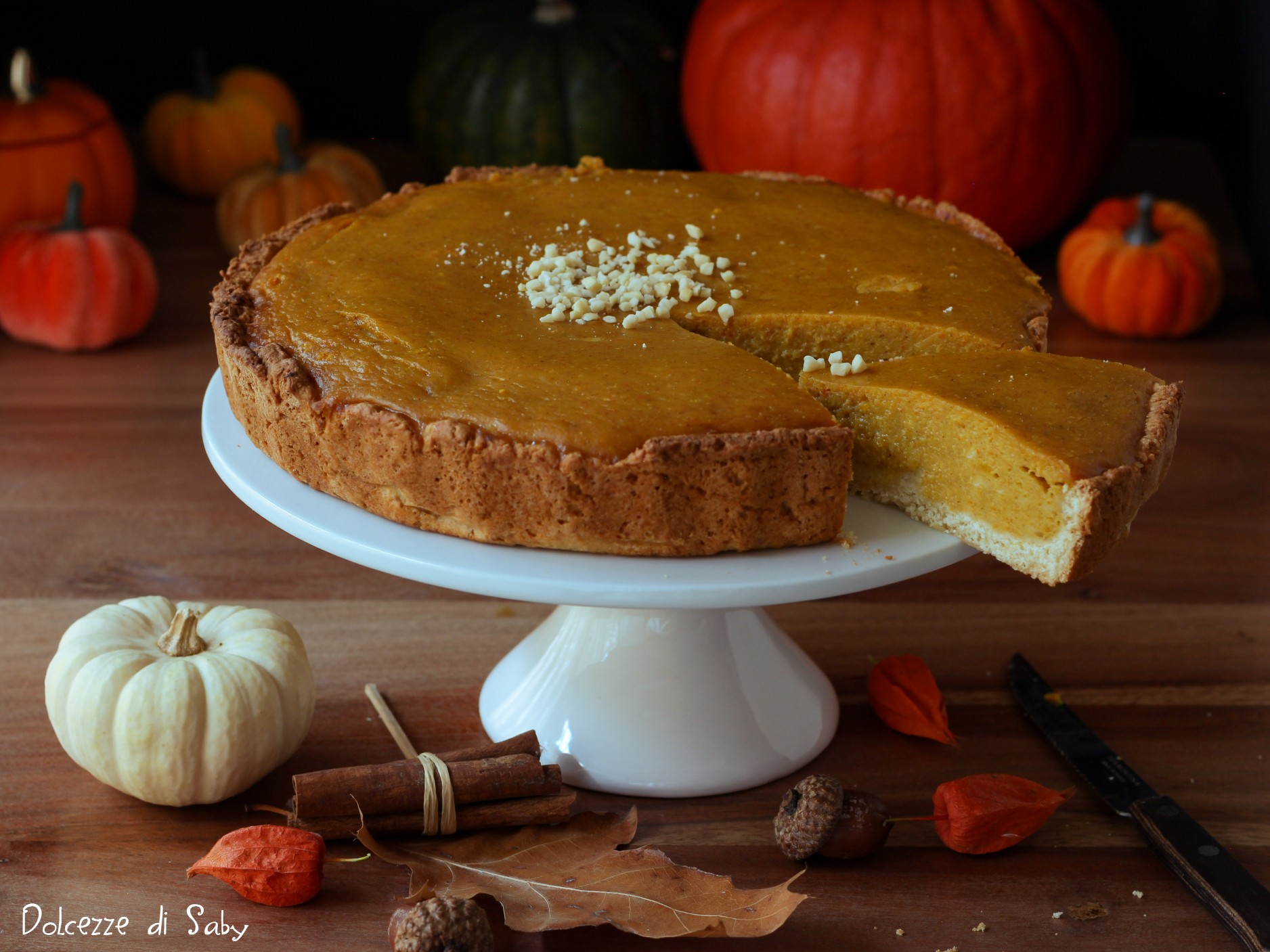 Torta de Abóbora de Ação de Graças