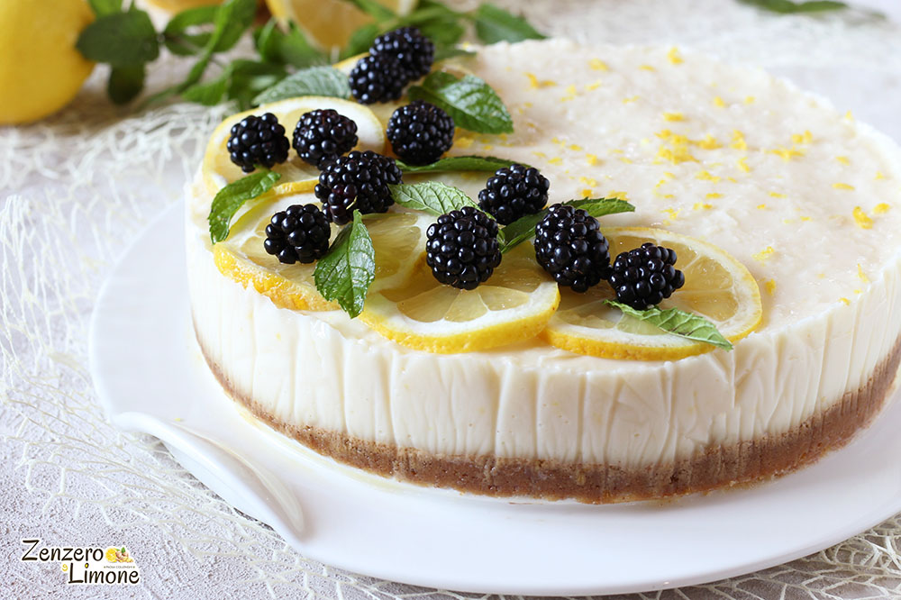 torta gelada de limão