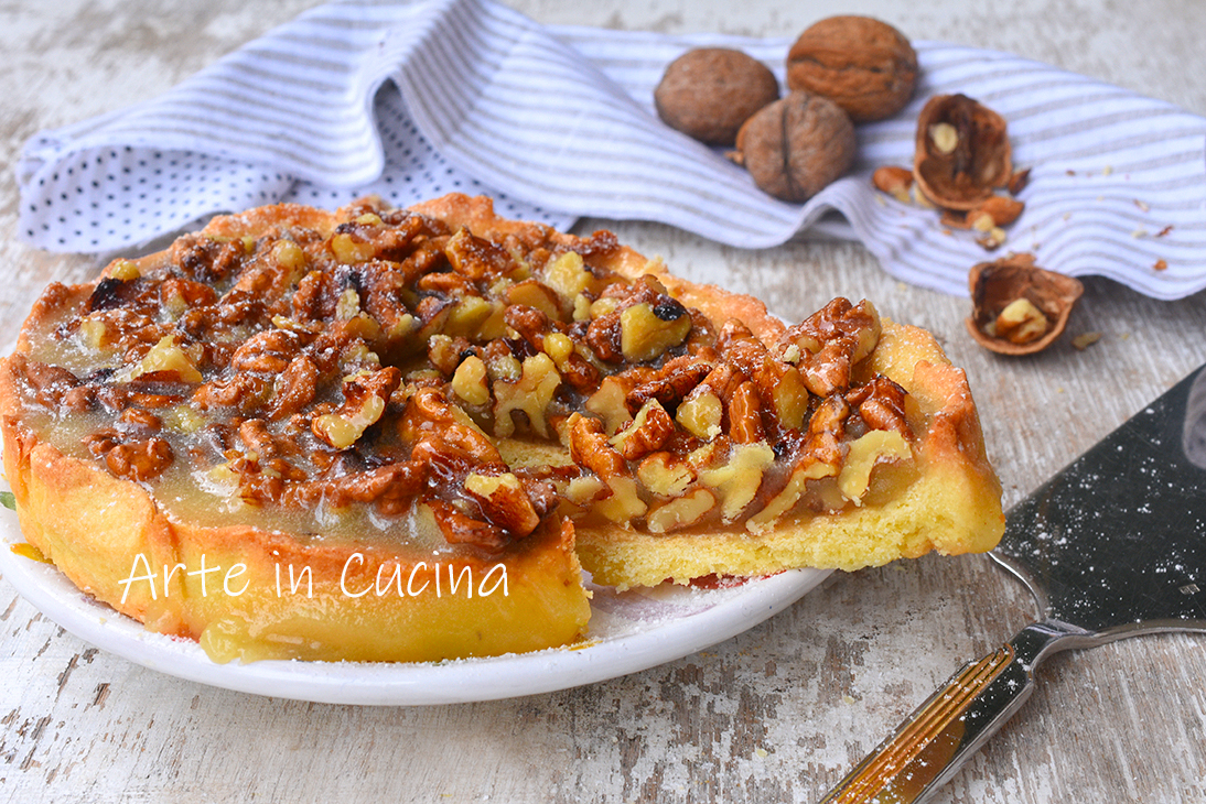 Torta de mel e nozes sobremesa rápida