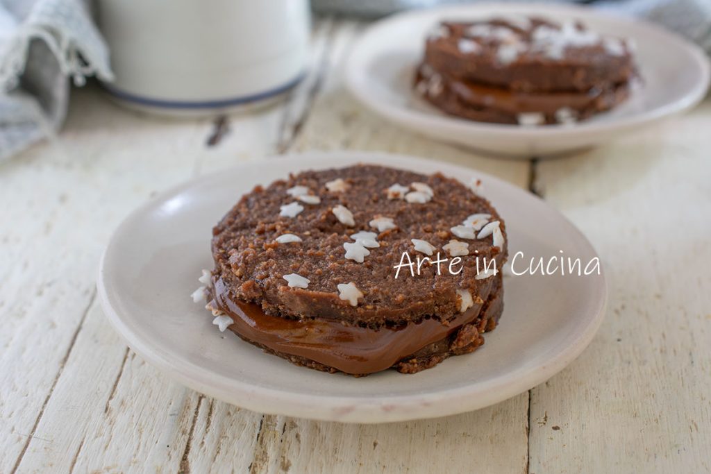 tortinhas pan di stelle com Nutella