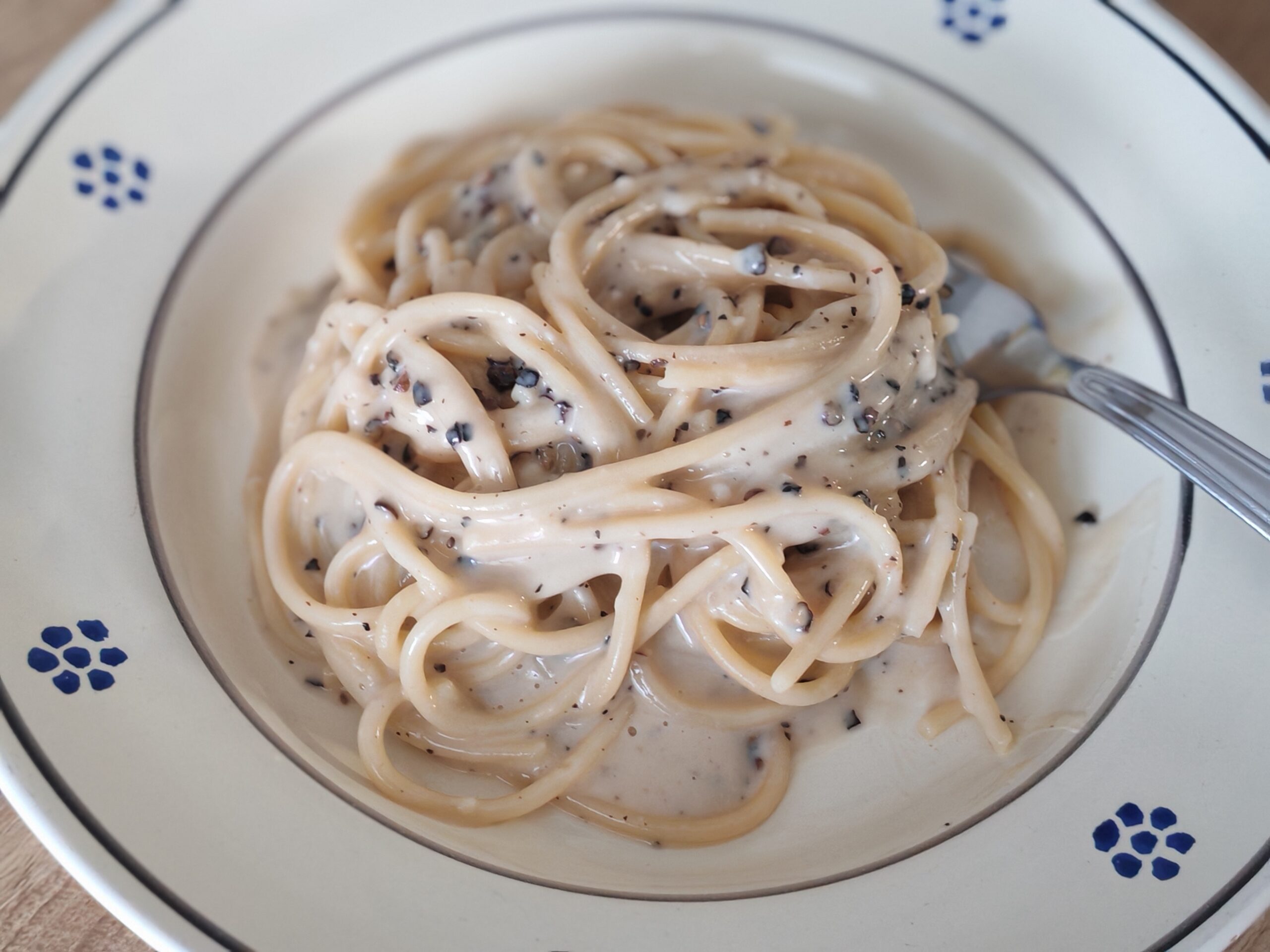 Spaghetti cacio e pepe