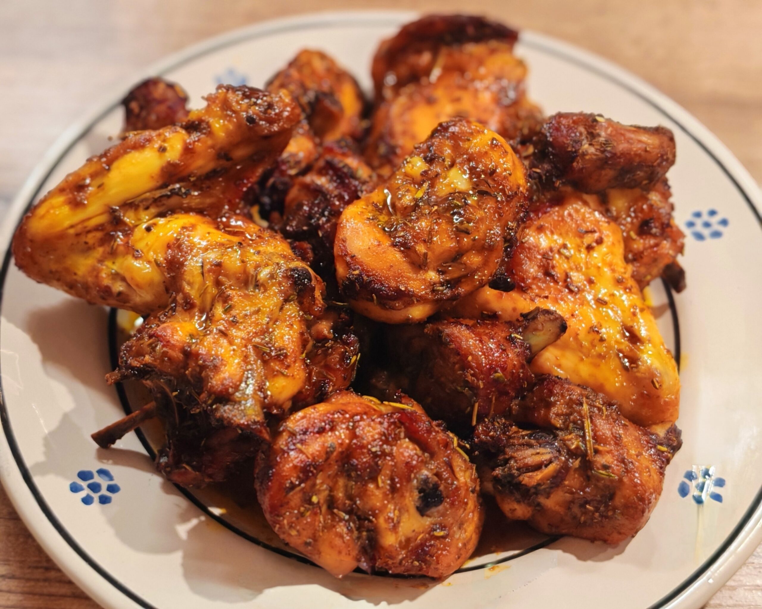 Frango Temperado na Fritadeira a Ar