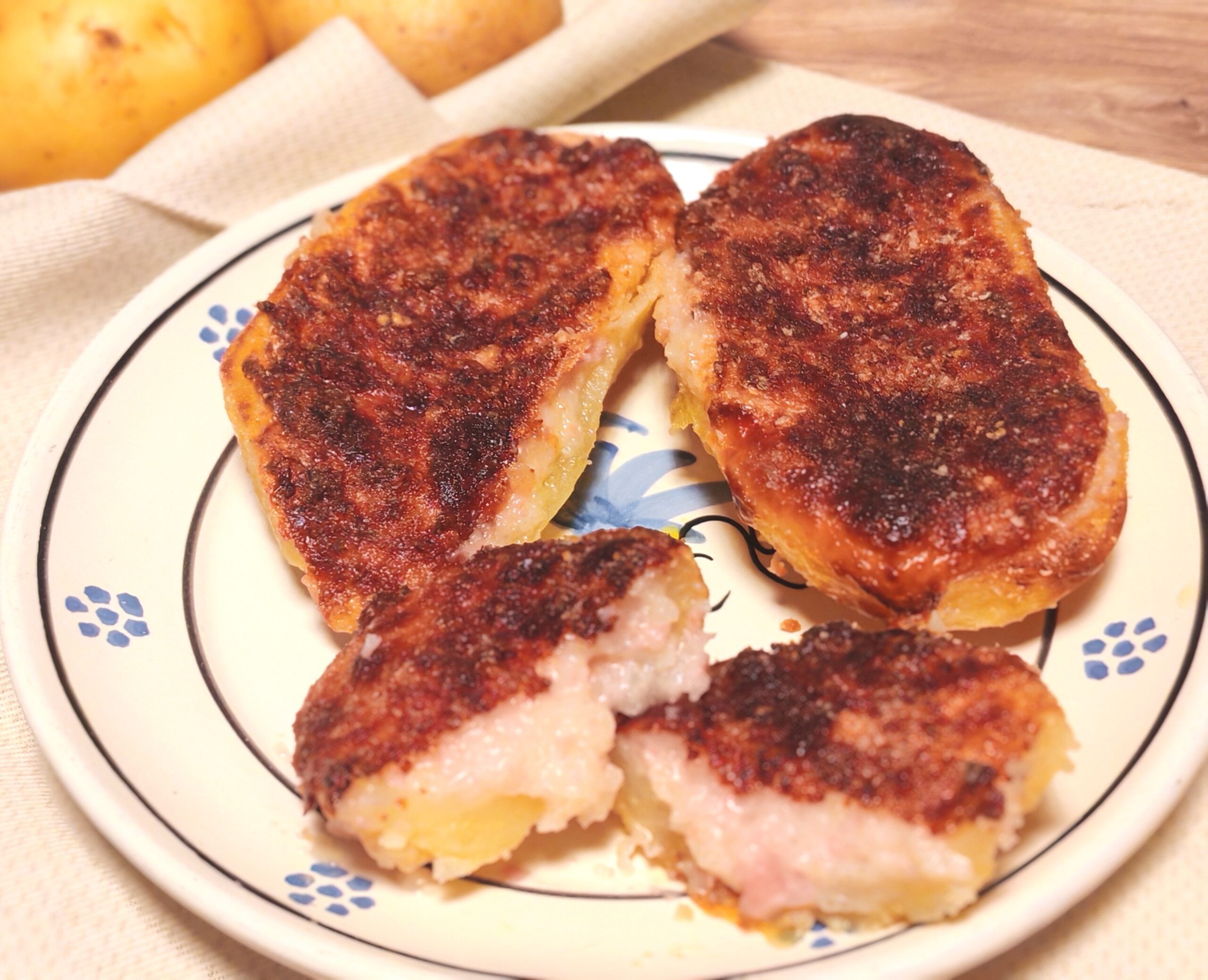 Batatas Recheadas na Airfryer