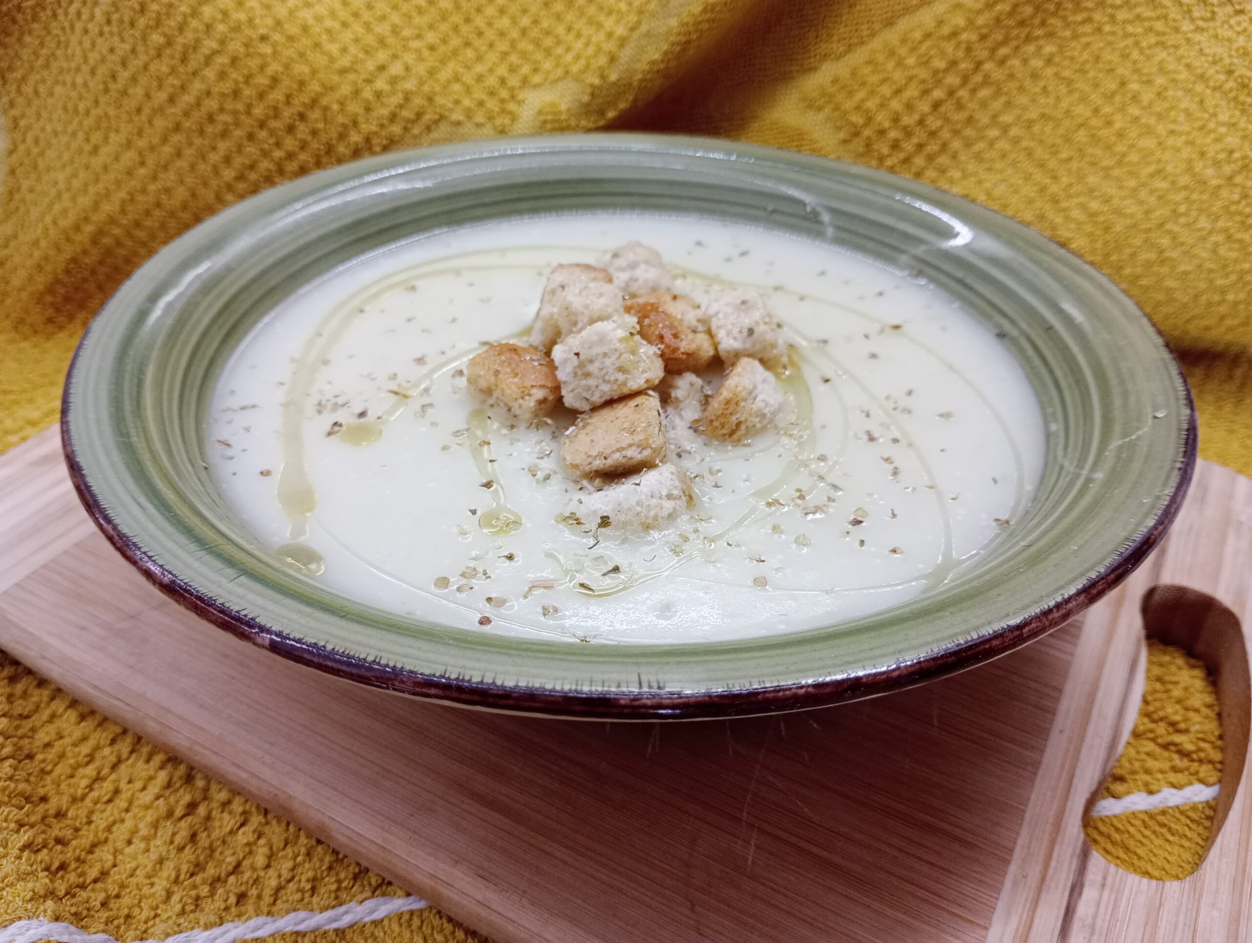 Creme de Funcho e Batatas