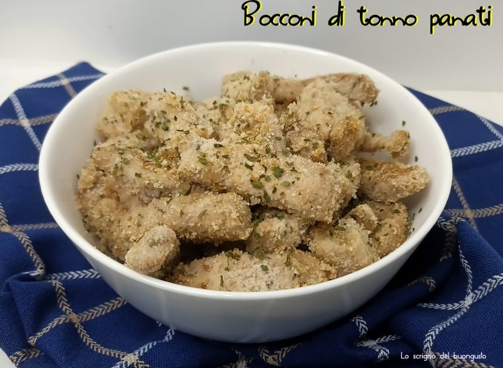 Bocadinhos de atum empanados