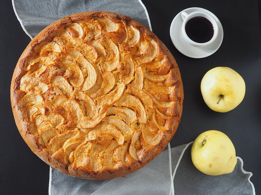 Torta de maçã da Tia Eugenia