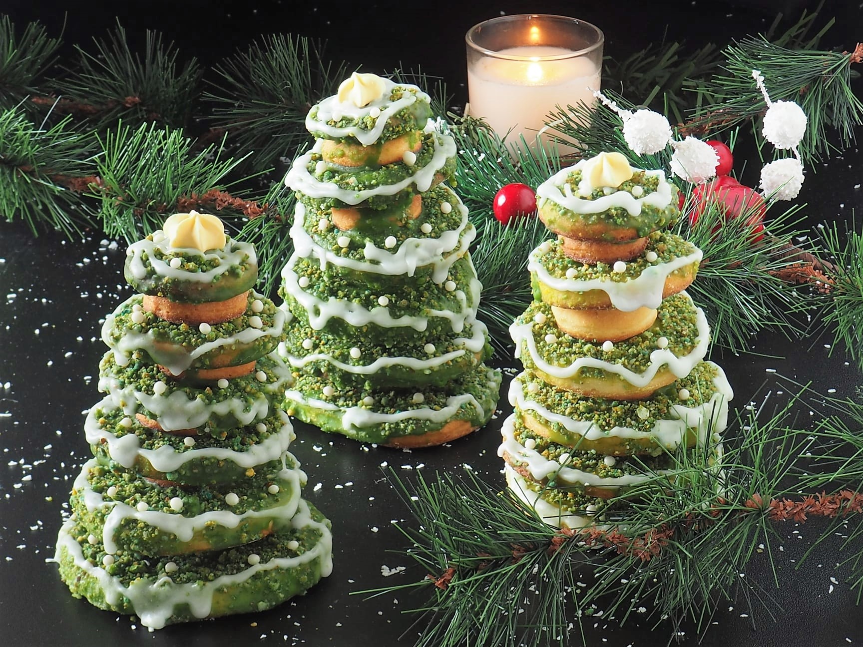 Árvores de Natal de Biscoito