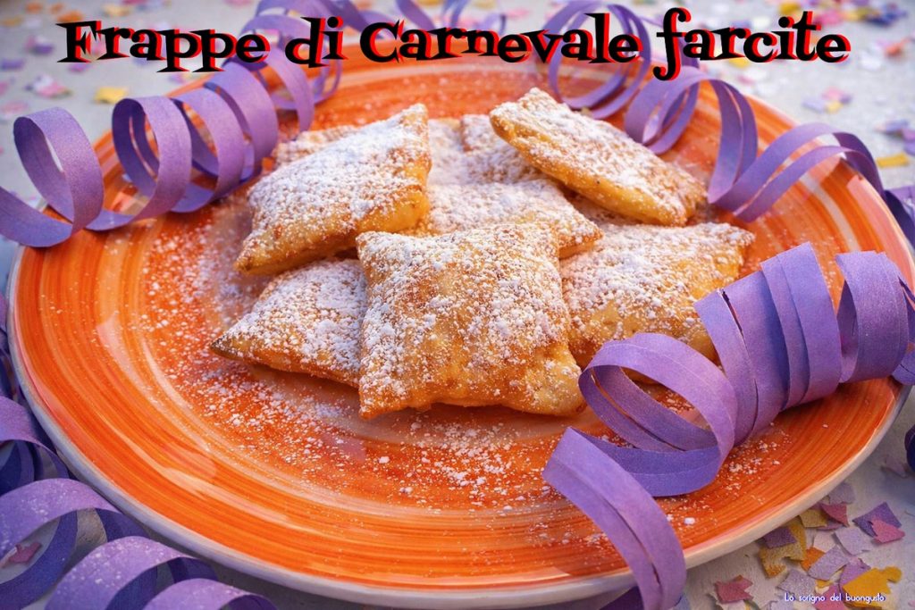 Frappe de Carnaval recheadas