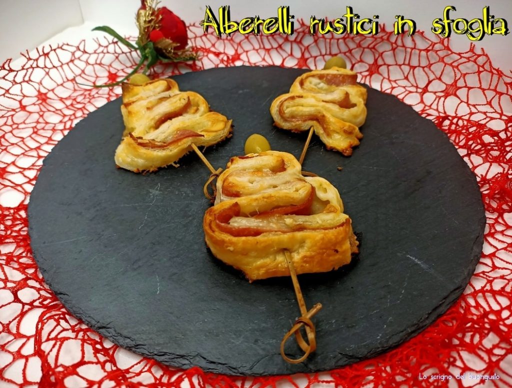 Árvores rústicas em massa folhada