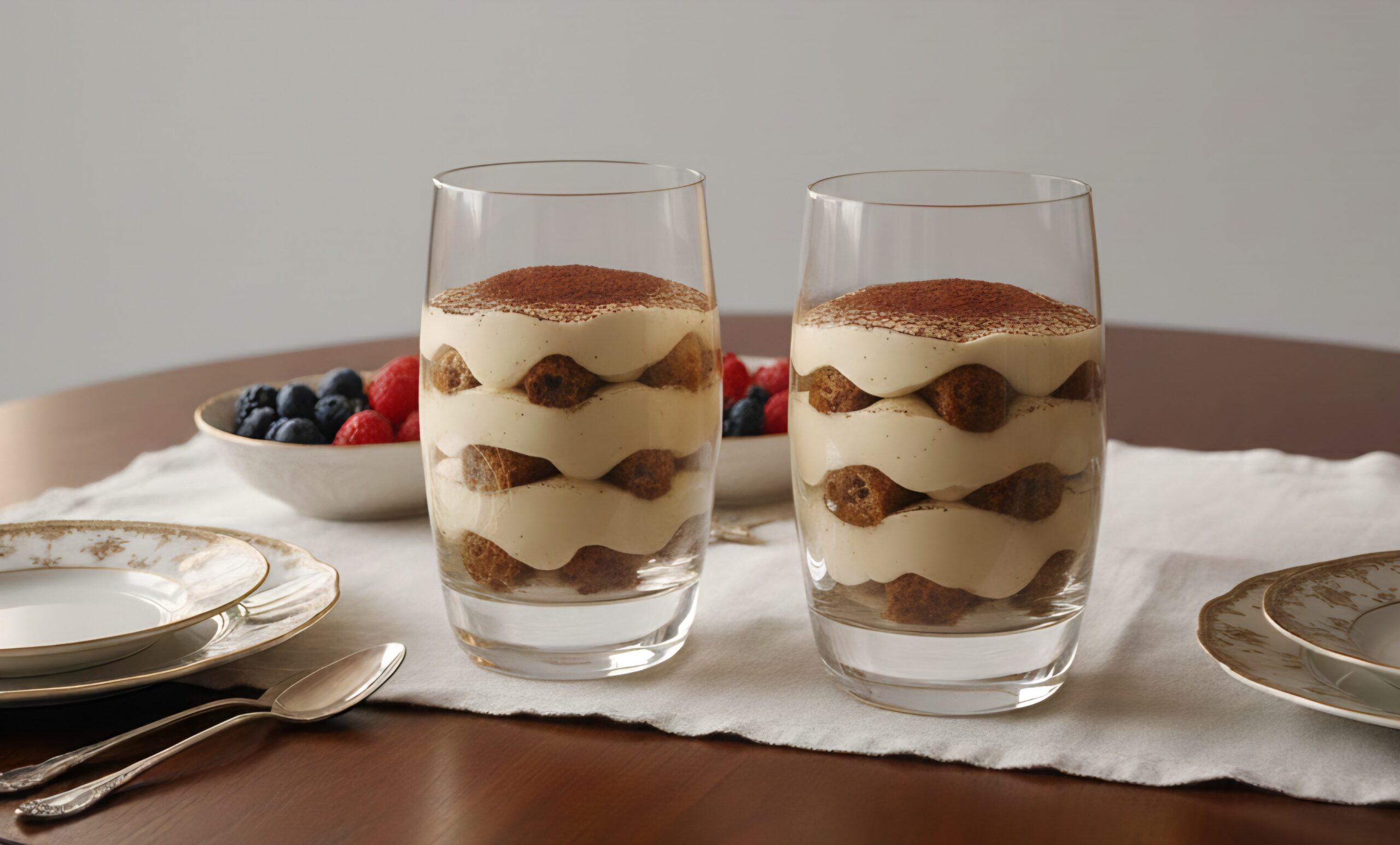 Receita de tiramisù em porção única