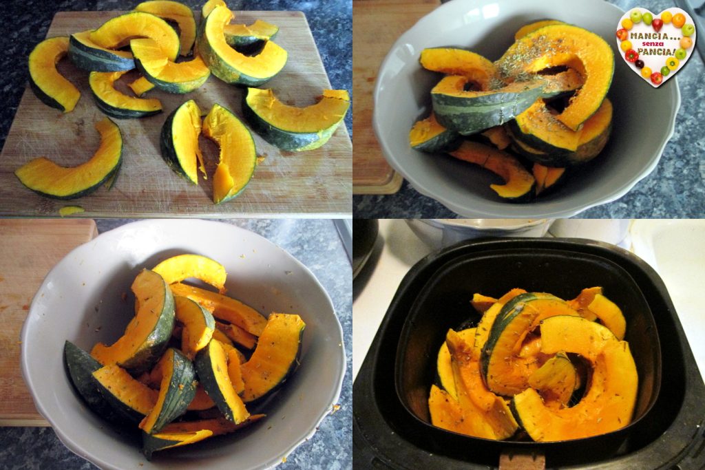 Abóbora assada na fritadeira a ar, Mangia senza Pancia