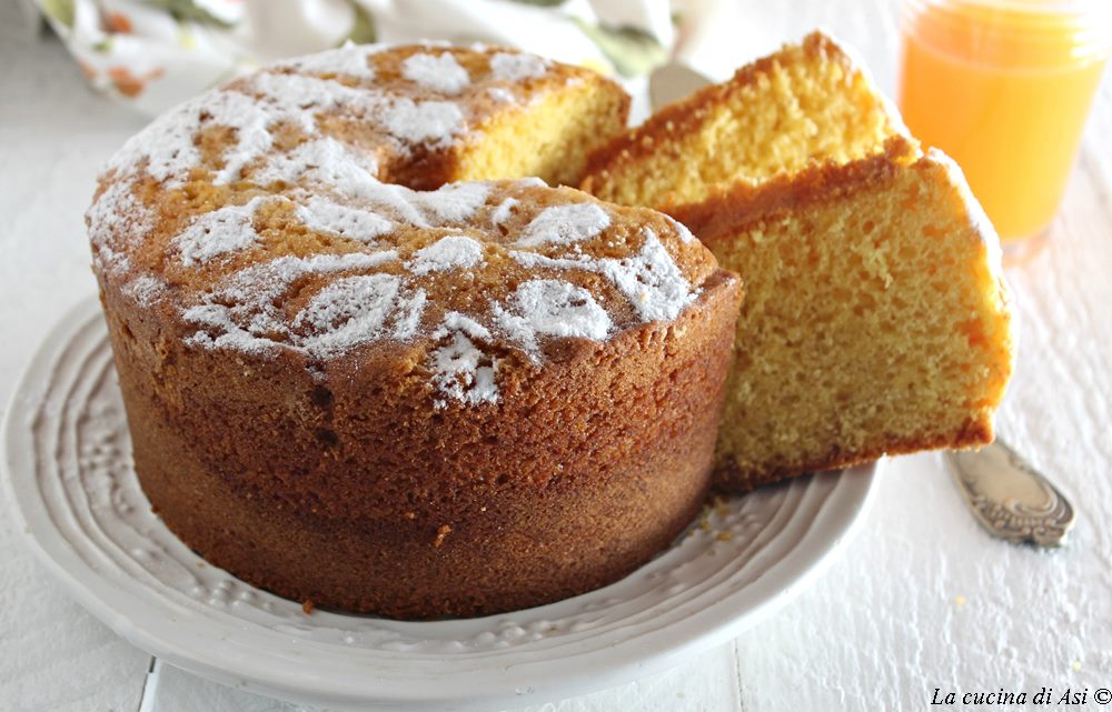 Bolo de suco de laranja