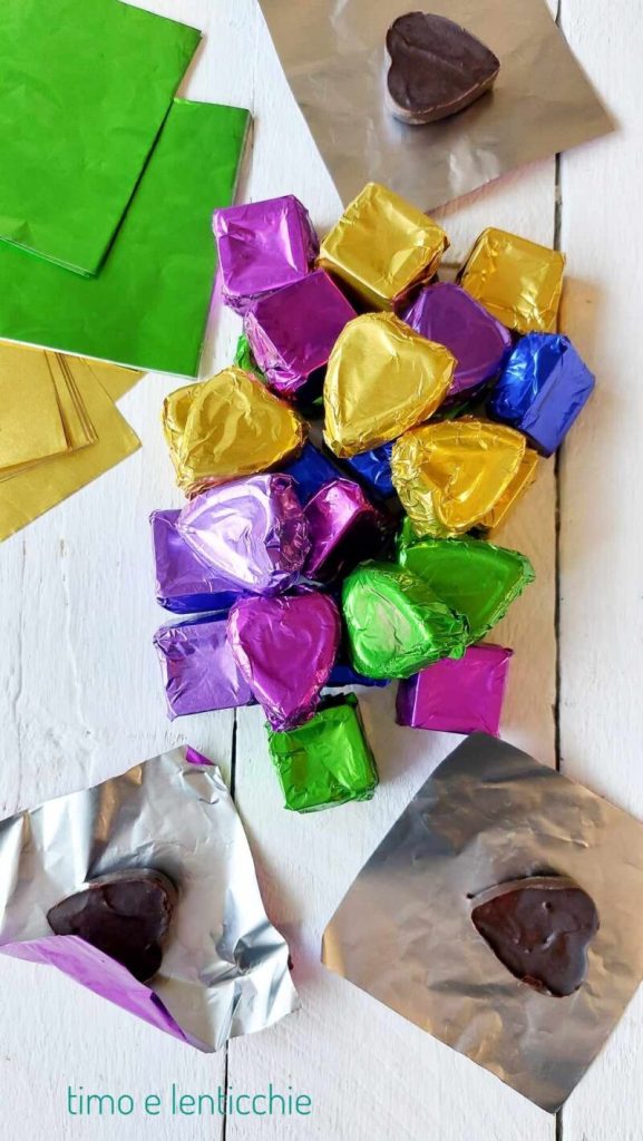 Bombons rápidos para presentear