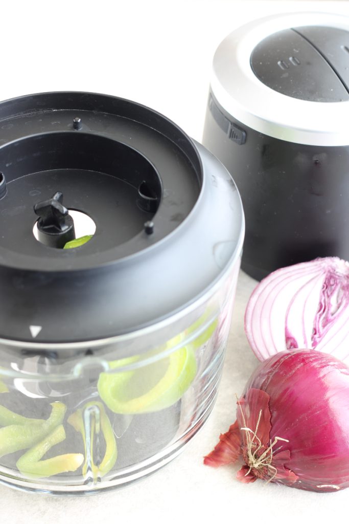 bruschette com pimentões