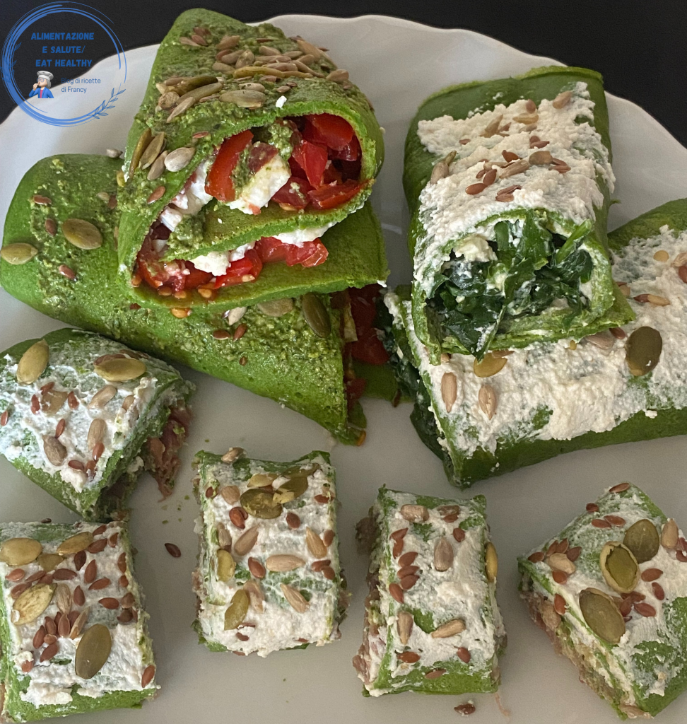 Crepes de acelga receita da Vovó Anna