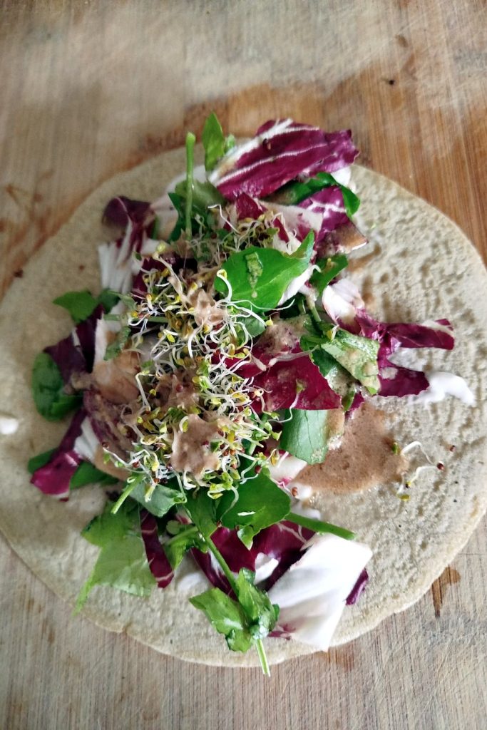Crepes de quinoa ou wraps de quinoa, Mangia senza Pancia