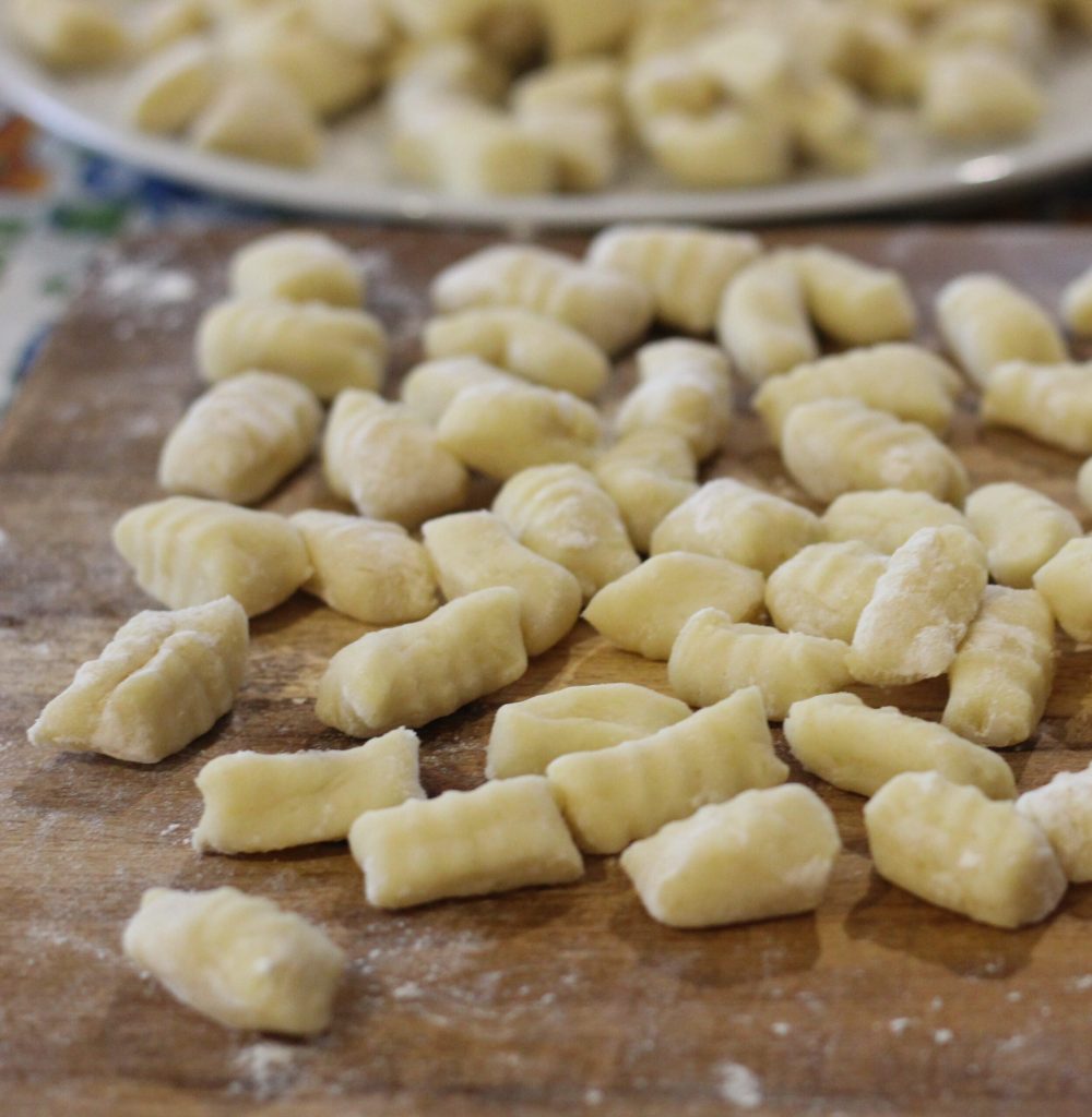 nhoque de batata feito em casa