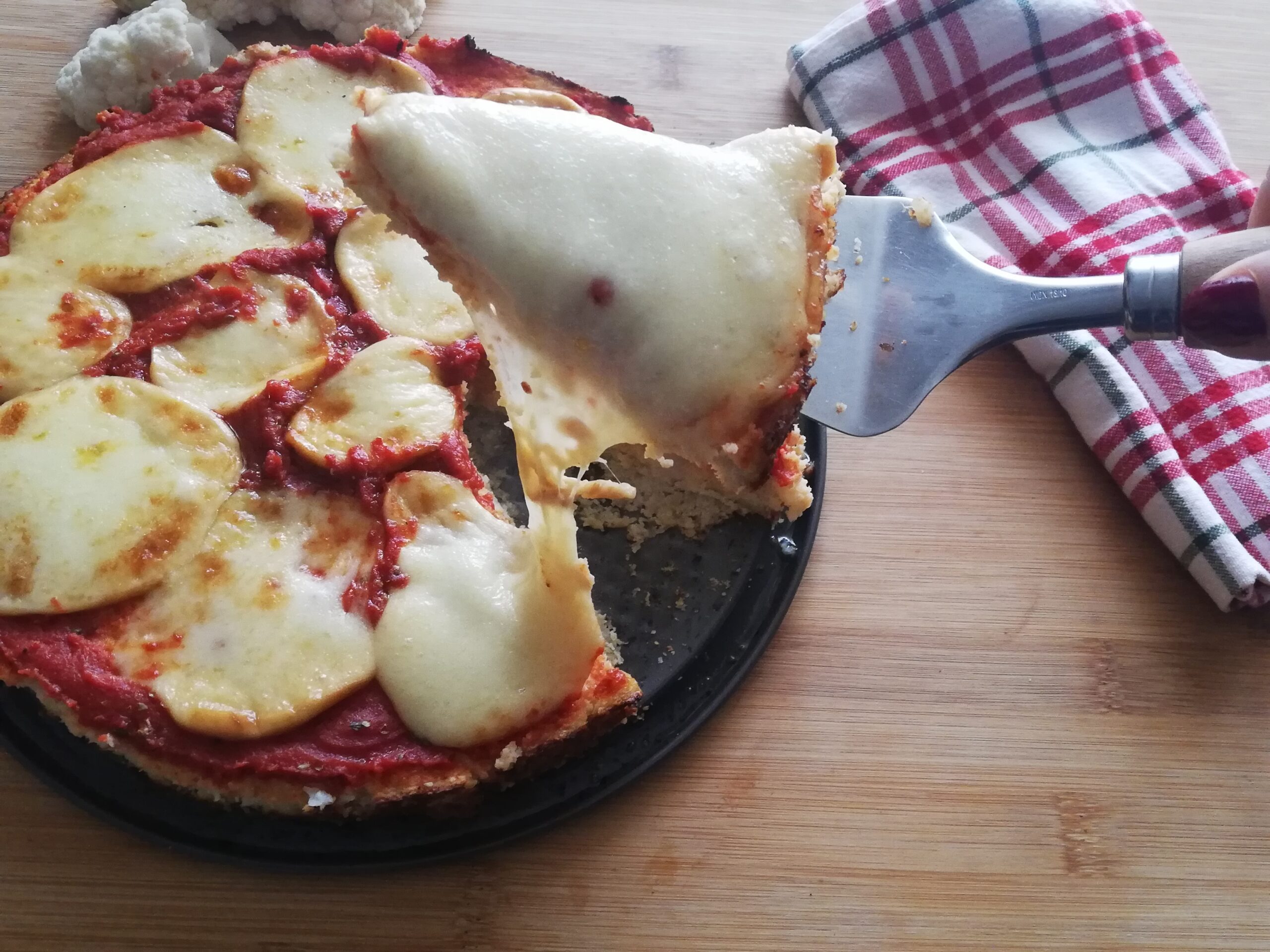 Pizza de Couve-flor sem farinha