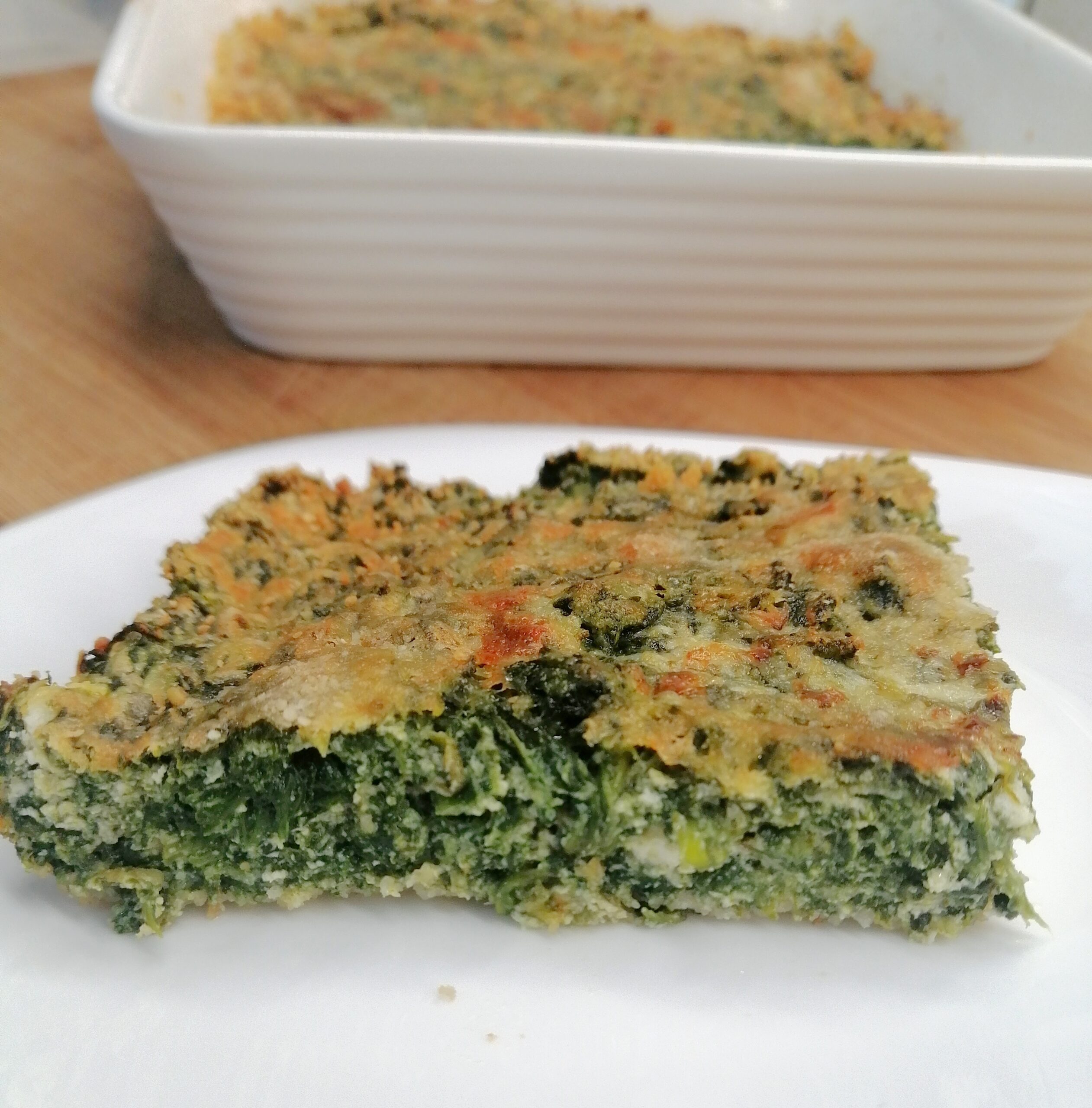 Torta de ricota e espinafre