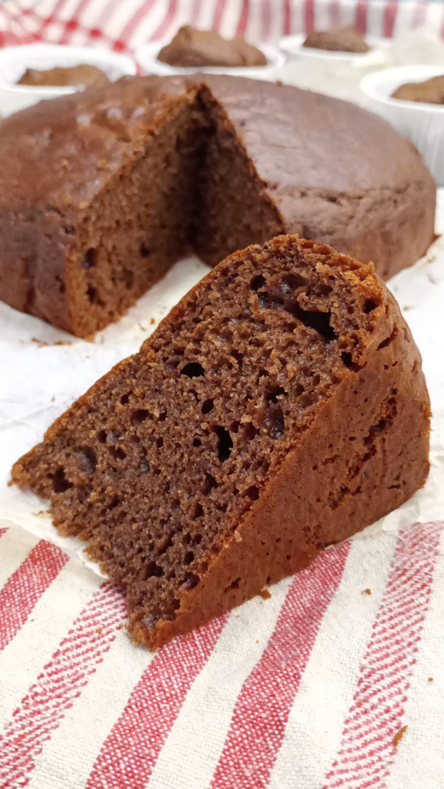 Bolo de iogurte e cacau