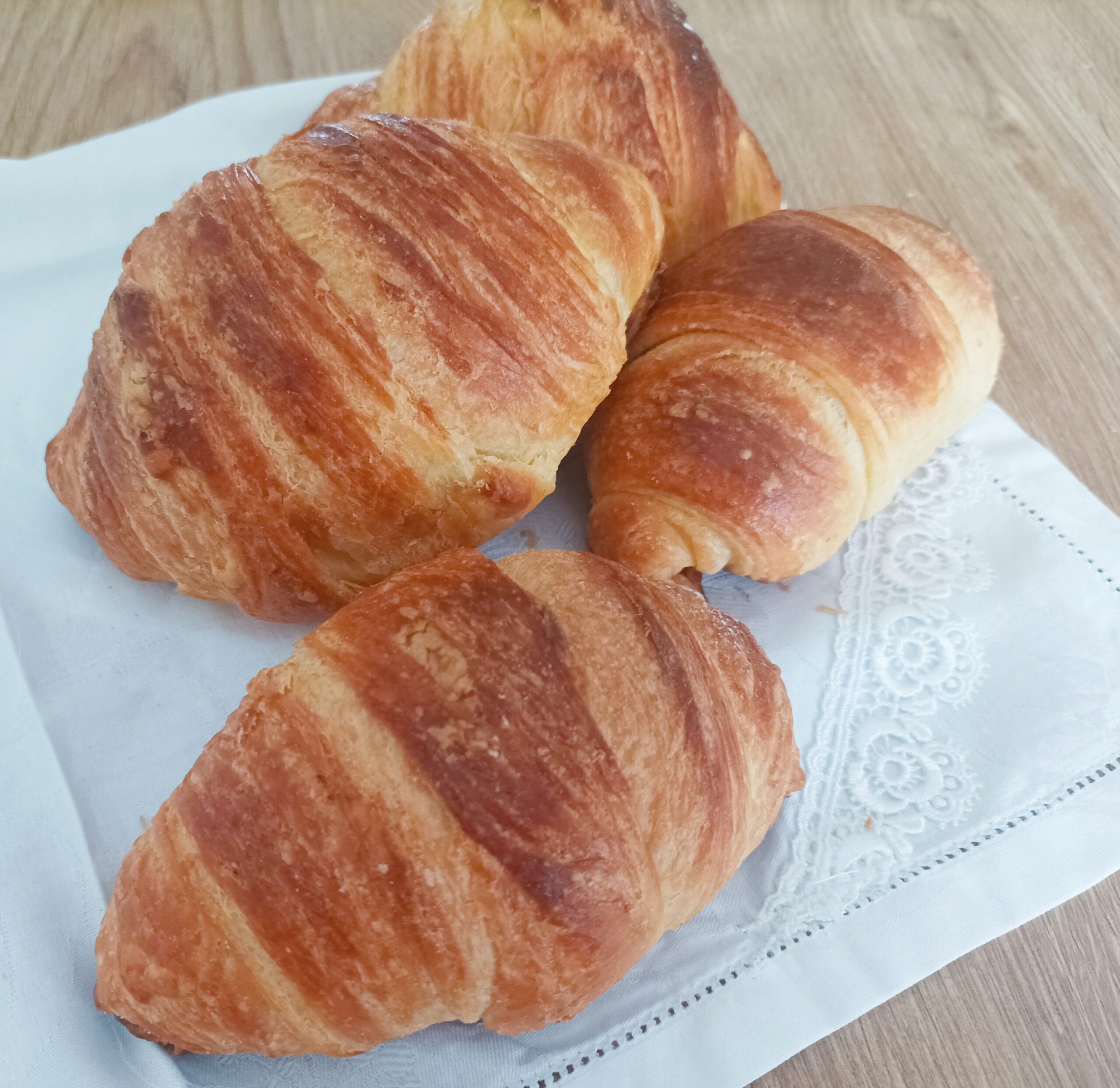 Croissants folhados