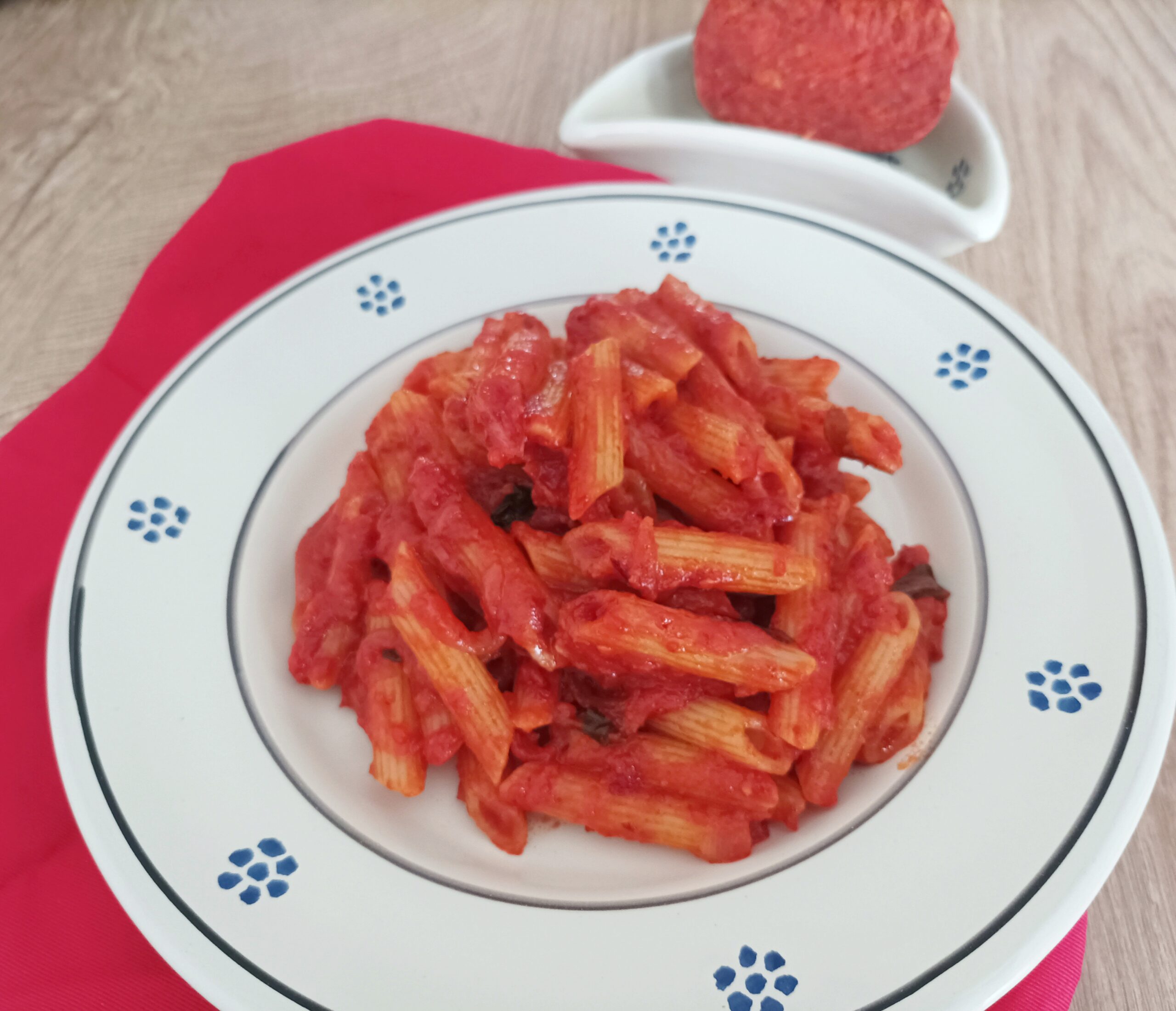Macarrão com nduja