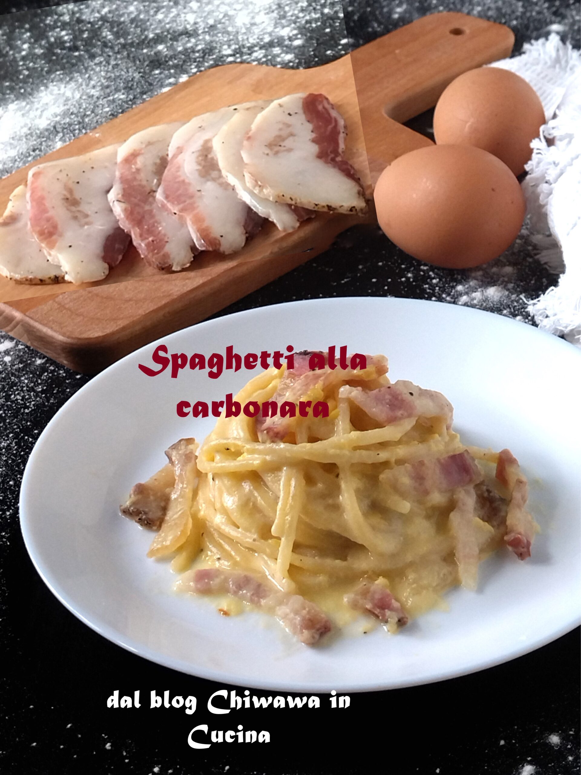 Spaghetti à carbonara