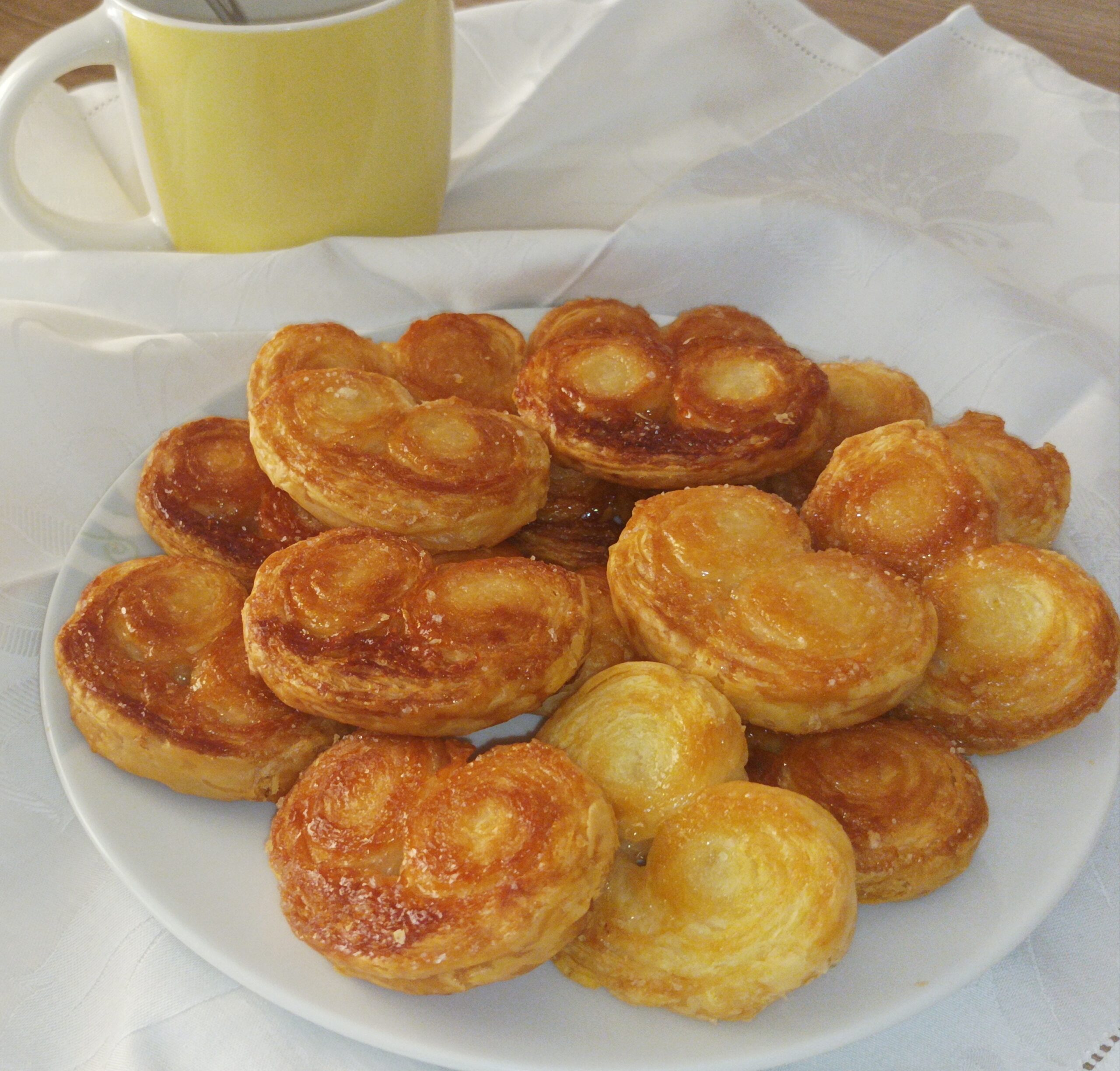 Prussianas ou leques de massa folhada