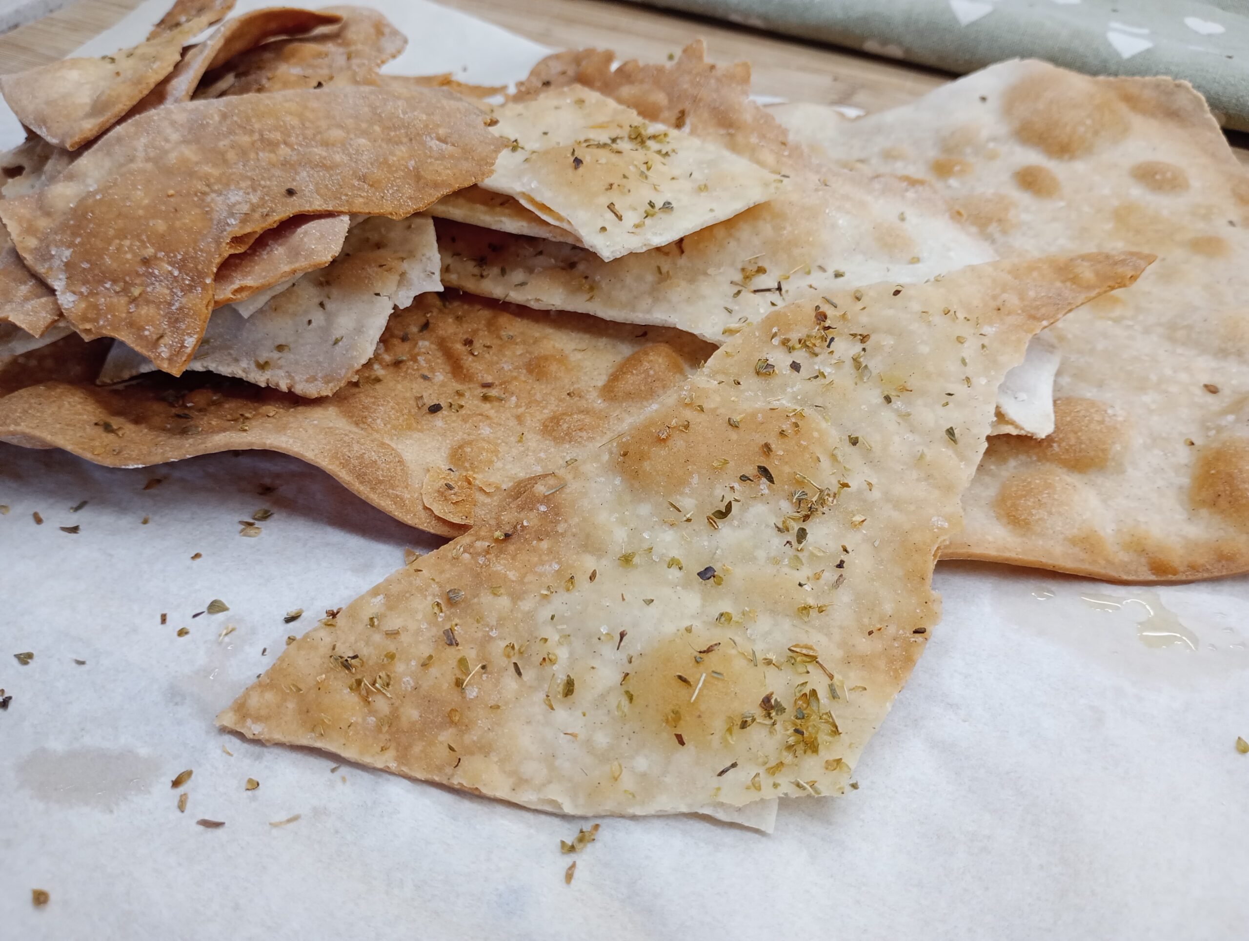 Focaccia seca sem glúten