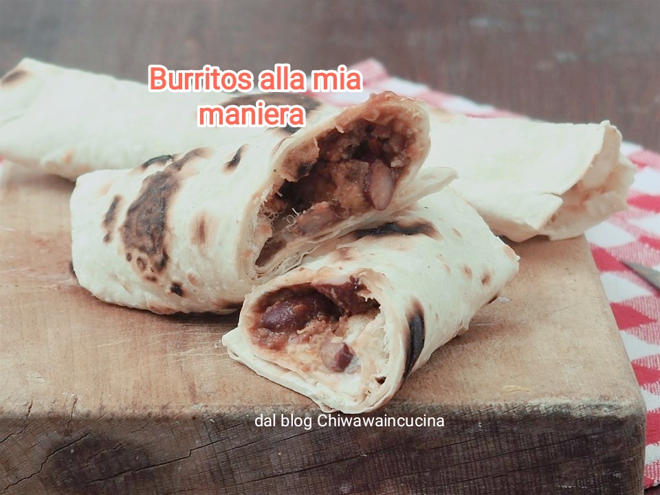 Do México: Burritos à minha maneira