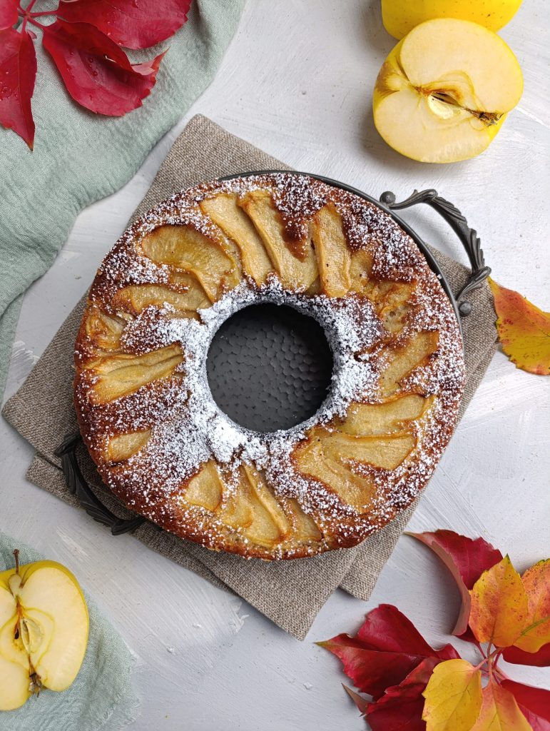 Bolo de Maçãs e Baileys