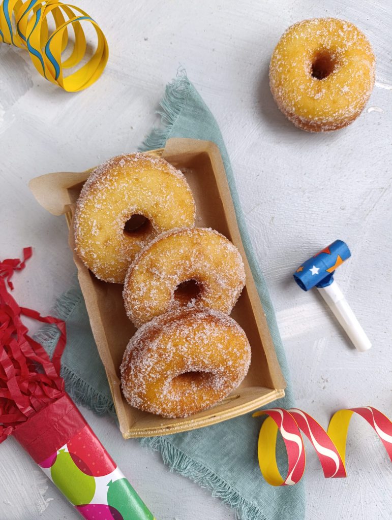 Rosquinhas de carnaval