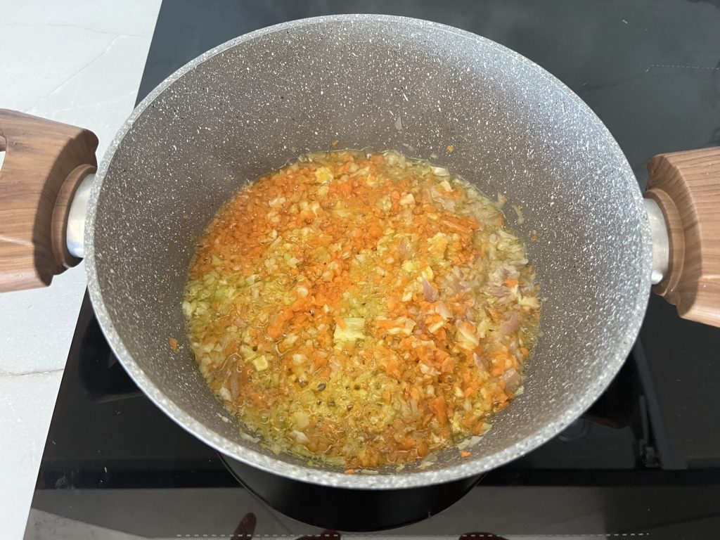 pasta e feijão cremosa