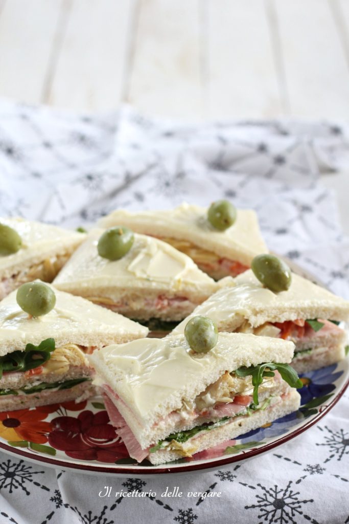 Sanduíches Ricos: Presunto Queijo Rúcula