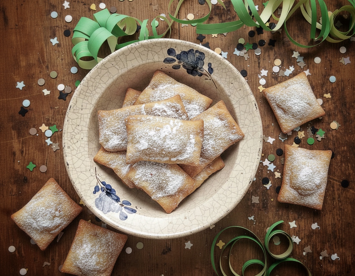 TURTLITT PIACENTINI (TORTELLI DOCES FRITOS)