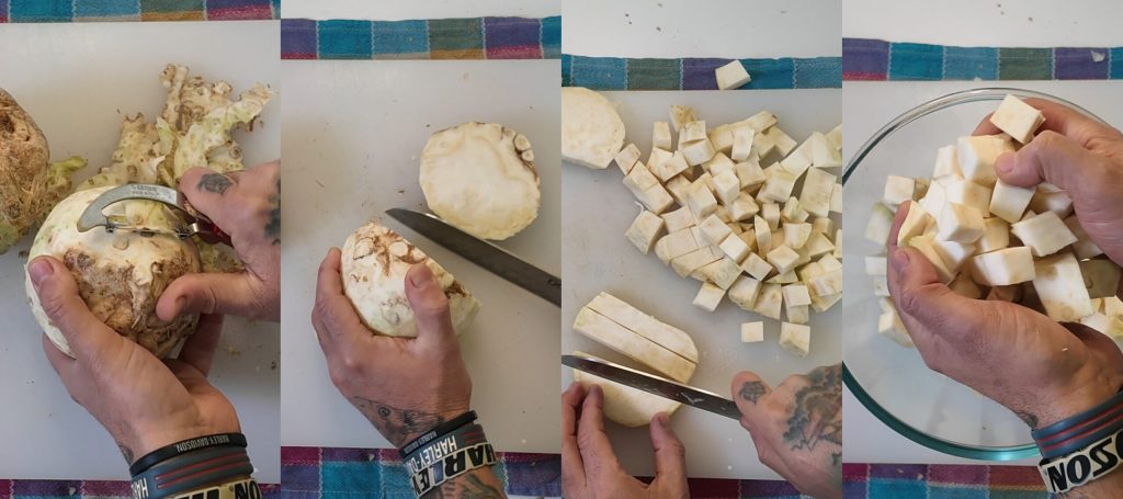 Salsão-Rábano Crocante ao Forno | A Receita Fácil (como Batatas Assadas)